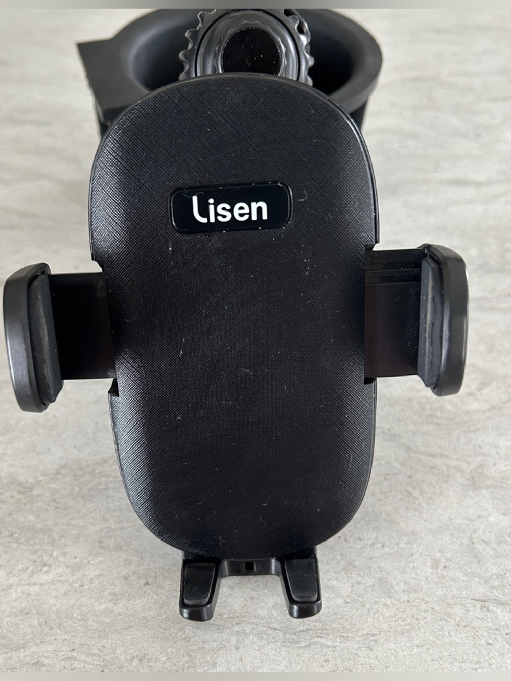 Black Universal Car Phone Mount - Easy Grip Holder